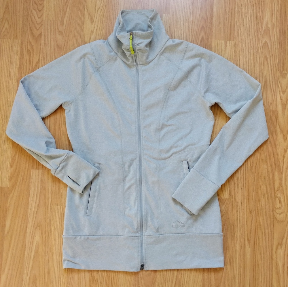 LL Bean Stretch Running Exercise Jacket Small